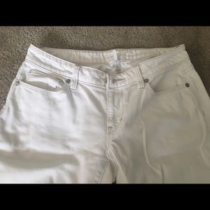 White LOFT jeans SZ 2